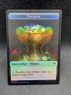 Spirit Treasure/Treasure Token Foil -Kaldheim - MTG - Near Mint - Image 1