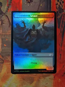 MTG Card: Thopter -- Spirit Token (March Machine: Aftermath) FOIL - Image 2