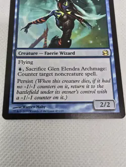 Wizards Glen Elendra Archmage Modern Masters Creature Blue Rare Regular Faerie - Image 2