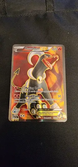 Houndoom EX - 153/162 - Pokemon Breakthrough XY Full Art Ultra Rare NM++ - Image 1