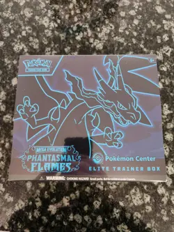 Pokemon TCG Phantasmal Flames Pokemon Center ETB Factory Sealed/NEW - Image 1