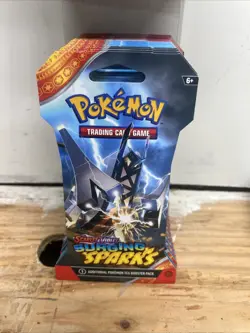 Pokemon TCG Scarlet and Violet Surging Sparks Sleeved Booster Pack - Image 1