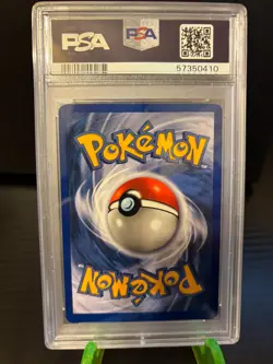 Hitmonchan 007/102 Base Set Unlimited Holo Pokemon PSA 8 - Image 2