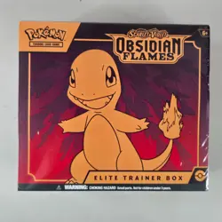 Pokemon Scarlet & Violet 3: Obsidian Flames Elite Trainer Box 9 Packs NEW SEALED 820650853913 - Image 1