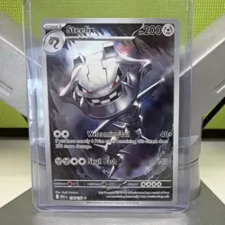 Pokemon Steelix Me01 Mega Evolution Illustration Rare Holo 150/132 200 HP - Image 1