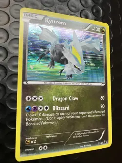 Kyurem 21/20 Holo Secret Rare Dragon Vault Pokemon LP - Image 2