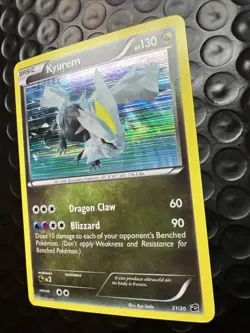 Kyurem 21/20 Holo Secret Rare Dragon Vault Pokemon LP - Image 3