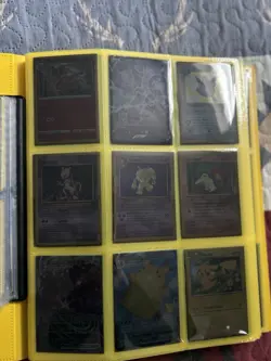 Mystery Pokemon Binder 300+ Cards From Vintage To New - Image 1