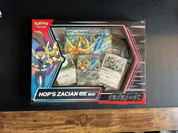 Pokemon TCG Hop’s Zacian Ex Box Brand New Sealed - Image 1