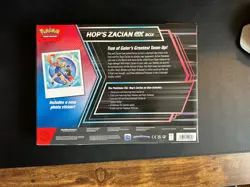 Pokemon TCG Hop’s Zacian Ex Box Brand New Sealed - Image 2