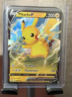 Pokemon - Sword & Shield Fusion Strike - Pikachu V 86/264 NM - Image 1