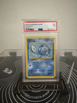 PSA 7 NM 2000 Pokemon Game Base II #88 Poliwag - Image 1