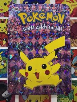 Pokemon 151 Vintage Pocket Monsters Vending HOLO Prism Sticker 2000 Nintendo - Image 2