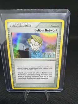 Pokemon Celio's Network 73/100 Crystal Guardians Reverse Holo LP - Image 1