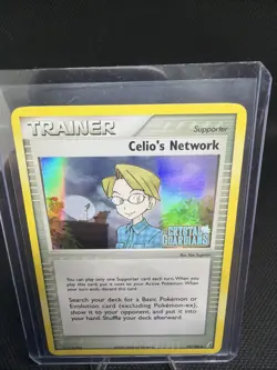 Pokemon Celio's Network 73/100 Crystal Guardians Reverse Holo LP - Image 2