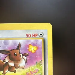 Eevee Jungle 51/64 ERROR Miscut WOTC Pokemon Vintage - Image 2