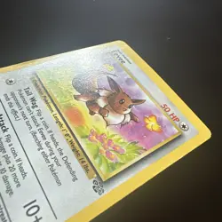 Eevee Jungle 51/64 ERROR Miscut WOTC Pokemon Vintage - Image 4