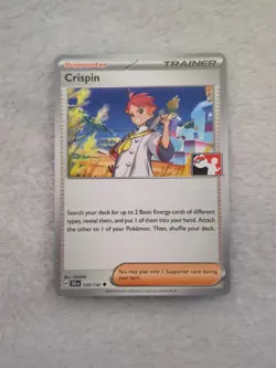 Crispin 133/142 - Play! Prize Pack Series - Non-Holo - Pokemon TCG - Image 1