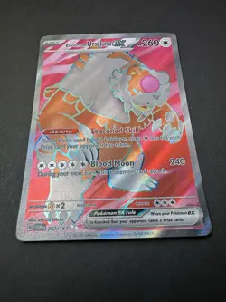 Bloodmoon Ursaluna ex - 202/167 - Full Art - Pokemon Twilight Masquerade - NM - Image 1