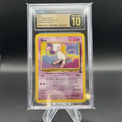 Mew Black Star Promo 8 Pokemon 2000 CGC 10 Pristine - Image 1