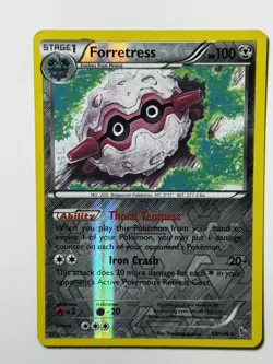 Pokemon Flashfire Forretress Reverse Holo 60/106 MP - Image 1