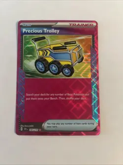 Precious Trolley 185/191 ACE SPEC Rare - Trainer Pokemon Surging Sparks - Image 1
