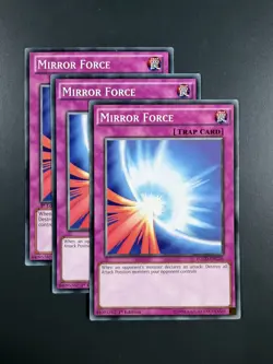 Yugioh - Mirror Force X3 Playset - Common - YGLD - 1st - Image 1