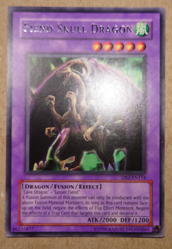 YU-GI-OH! Rare Fiend Skull Dragon DB2-EN154 - Image 1