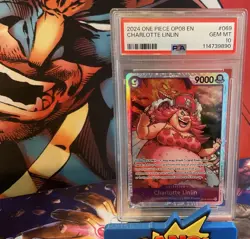 2024 One Piece Charlotte Linlin (Parallel) OP08-069 Two Legends Foil Psa 10 - Image 1