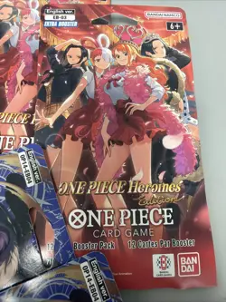 One Piece 6 Pack Of 3 Sleeved EB-03 & 3 Sleeved OP14 - Image 3