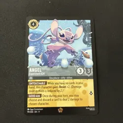 Angel - Experiment 624 191/204 Legendary Disney Lorcana Winterspell - Image 1