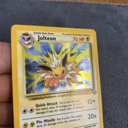 Jolteon - 4/64 - Holo Rare - Jungle - Unlimited - Pokemon Card - LP - Image 4