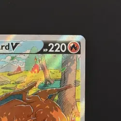 Pokemon Charizard V Full Art Holo Promo SWSH260 HP 220 Sword & Shield Card - Image 3