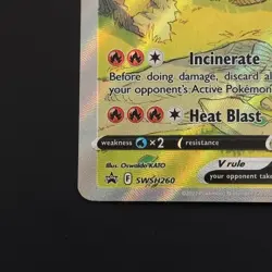Pokemon Charizard V Full Art Holo Promo SWSH260 HP 220 Sword & Shield Card - Image 5