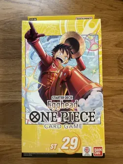 ONE PIECE Card Game: EGGHEAD Starter Deck ST-29 - ENG - In Hand Ready To Ship! - Image 1