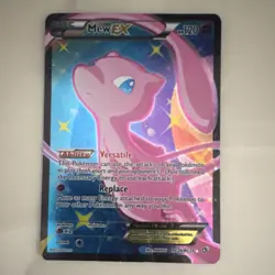 Pokemon Mew EX Full Art Ultra Rare Holo RC24/RC25 Legendary Treasures Card - Image 1