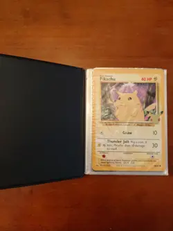 Jumbo Size Pokemon Card Lot W/ Binder - Image 1