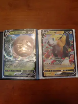 Jumbo Size Pokemon Card Lot W/ Binder - Image 4