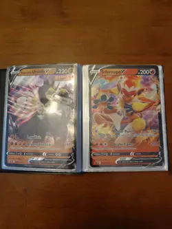 Jumbo Size Pokemon Card Lot W/ Binder - Image 5
