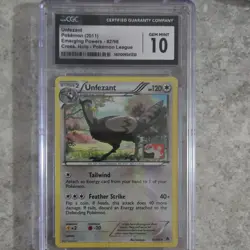 Pokemon TCG Emerging Powers Unfezant 82/98 CGC 10 Cross Holo League Promo Card - Image 1