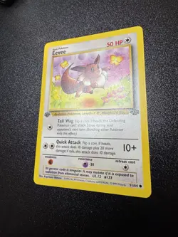 Pokemon 1st Edition Jungle Eevee 51/64 NM Card - Image 2