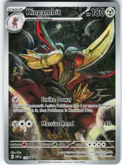 Kingambit - 130 Pokemon SV: Scarlet & Violet Promo Cards Holo Promo NM - Image 1
