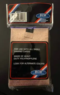 BCW Deck Guards - Copper - 50 pack - Small / Japanese Size Card Sleeves - Image 2