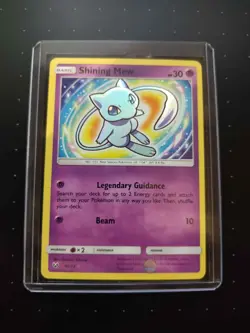 2017 Pokemon TCG Shining Mew Holo Rare Card 40/73 Shining Legends Near Mint/Mint - Image 1