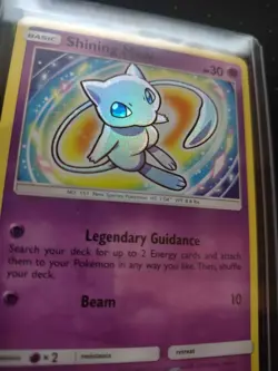 2017 Pokemon TCG Shining Mew Holo Rare Card 40/73 Shining Legends Near Mint/Mint - Image 2