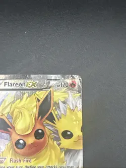 Pokemon The Pokemon Company Flareon EX Full Art RC28/RC32 Generations Holo Card - Image 3