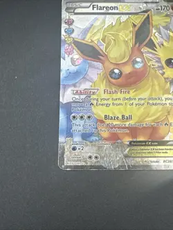 Pokemon The Pokemon Company Flareon EX Full Art RC28/RC32 Generations Holo Card - Image 5