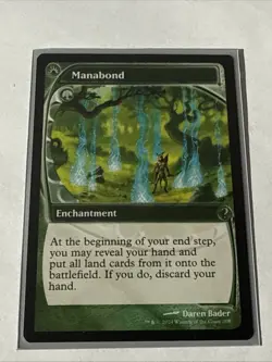 Manabond (Future Sight) Mystery Booster 2 Regular Card, Near Mint Condition, MTG - Image 1