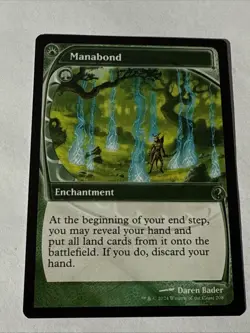 Manabond (Future Sight) Mystery Booster 2 Regular Card, Near Mint Condition, MTG - Image 4