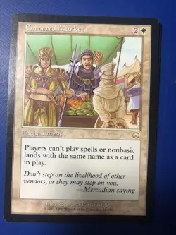 Cornered Market 1999 Mercadian Masques Magic Cards, COMBINED SHIPPING - Image 1